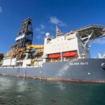Navio-sonda da Valaris que far&aacute; a perfura&ccedil;&atilde;o de po&ccedil;os no Projeto Raia da Equinor (Foto: Reprodu&ccedil;&atilde;o Valaris)