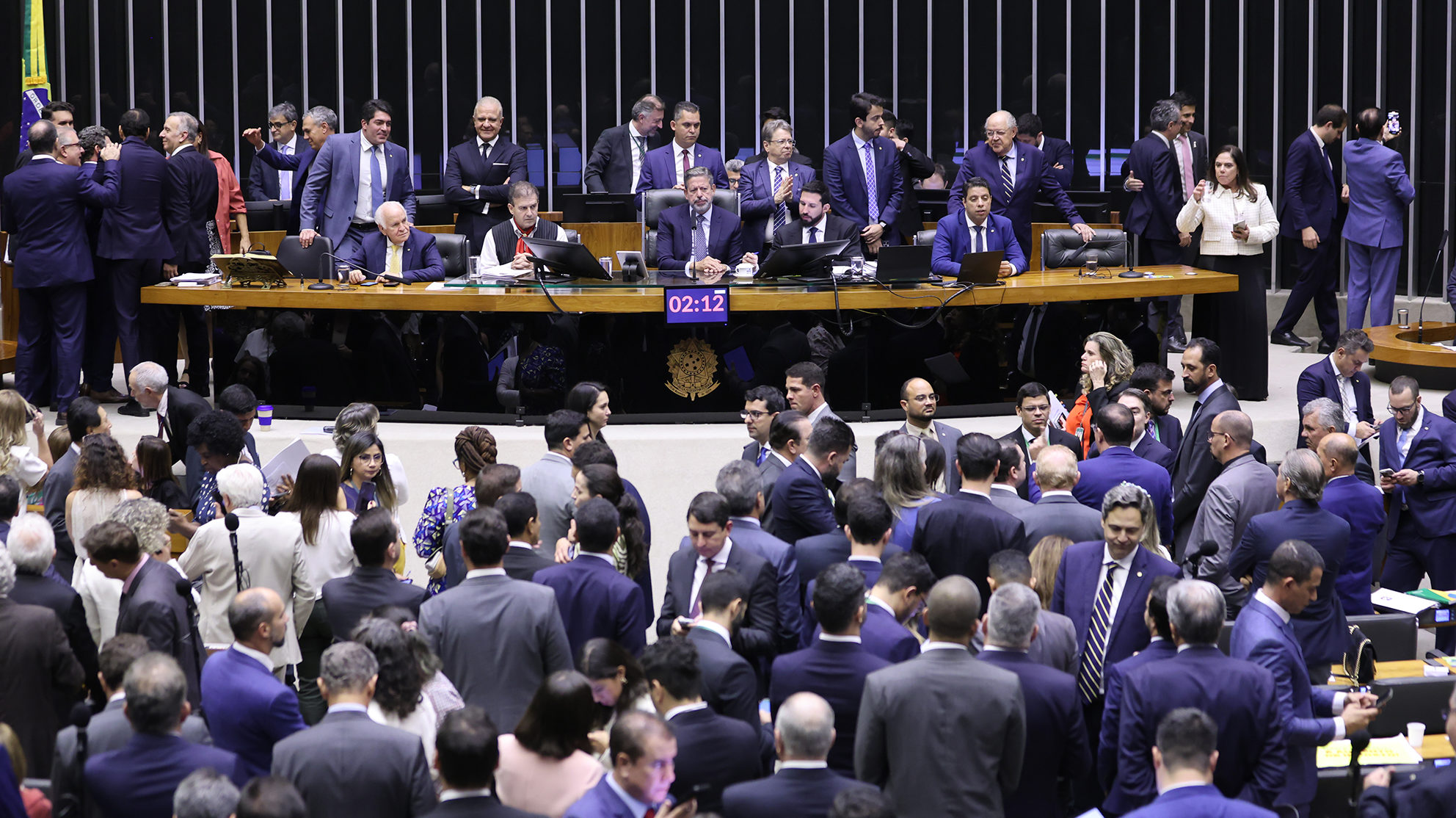 Presidente da Câmara, Arthur Lira [na imagem], comanda sessão que aprovou a regulamentação da reforma tributária (PLP 68/2024), em 10/7/2024 (Foto Marina Ramos/Câmara dos Deputados)