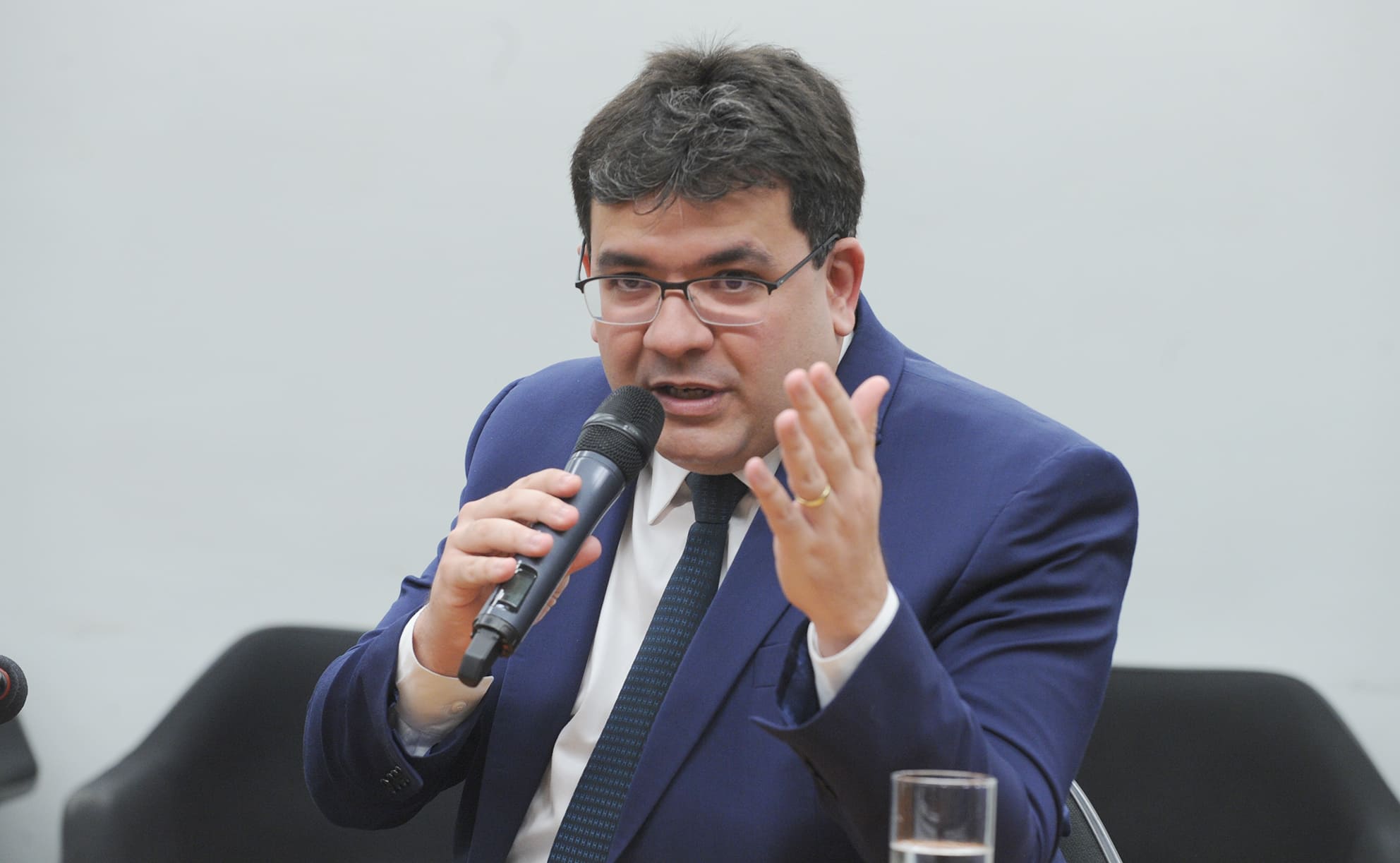 Rafael Fonteles, governador do Piauí, durante audiência sobre o hidrogênio na Câmara, em 13/8/2024 (Foto: Renato Araújo/Câmara dos Deputados)