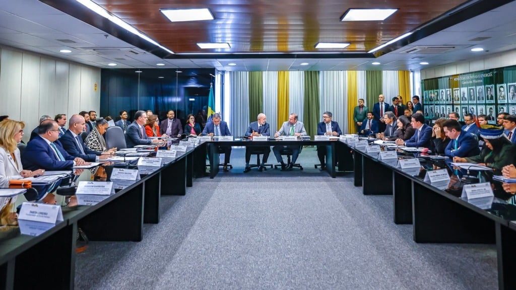 Reunião extraordinária do Conselho Nacional de Política Energética (CNPE), na segunda (26/8/2024), em Brasília (Foto Ricardo Stuckert/PR)