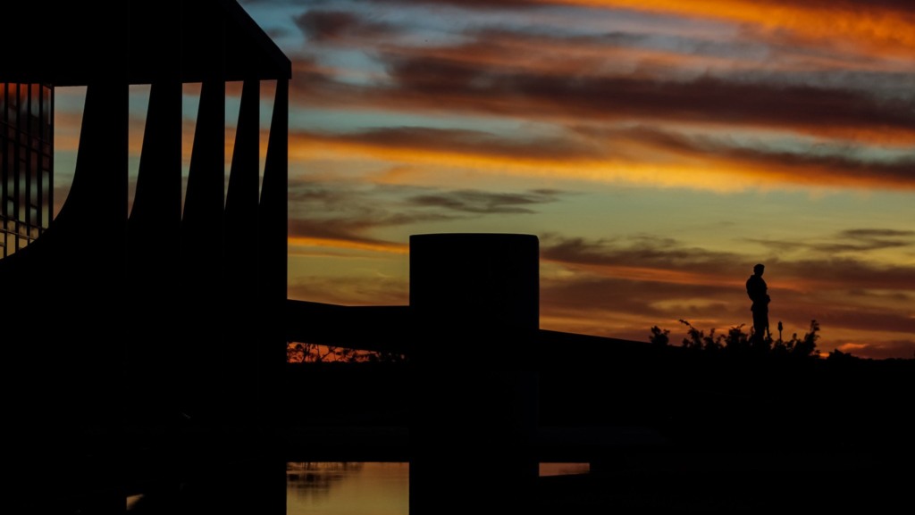 Palácio do Planalto ao amanhecer (Foto Valdenio Vieira/PR)