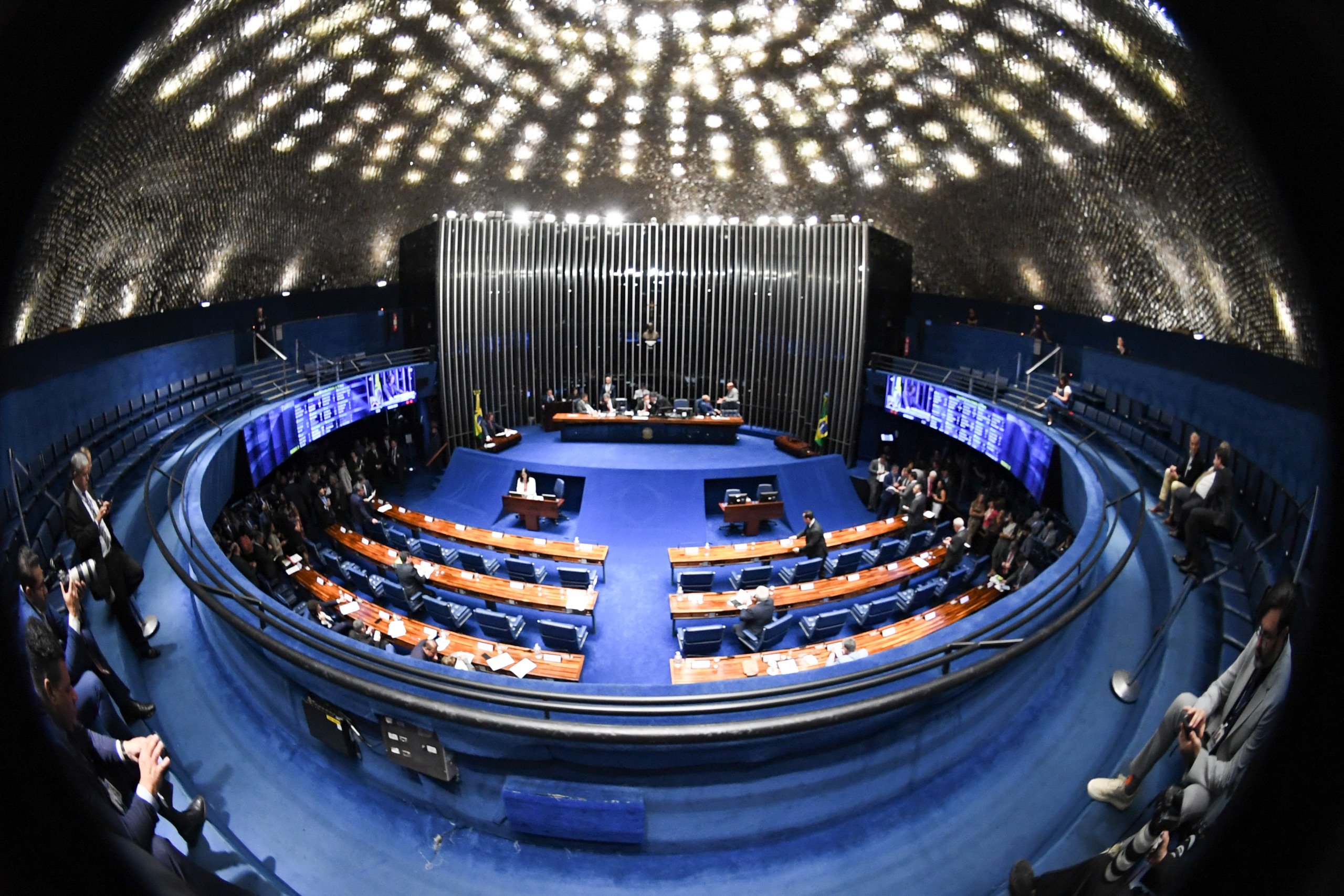 Plenário do Senado Federal durante sessão deliberativa ordinária (Foto Jonas Pereira/Agência Senado)