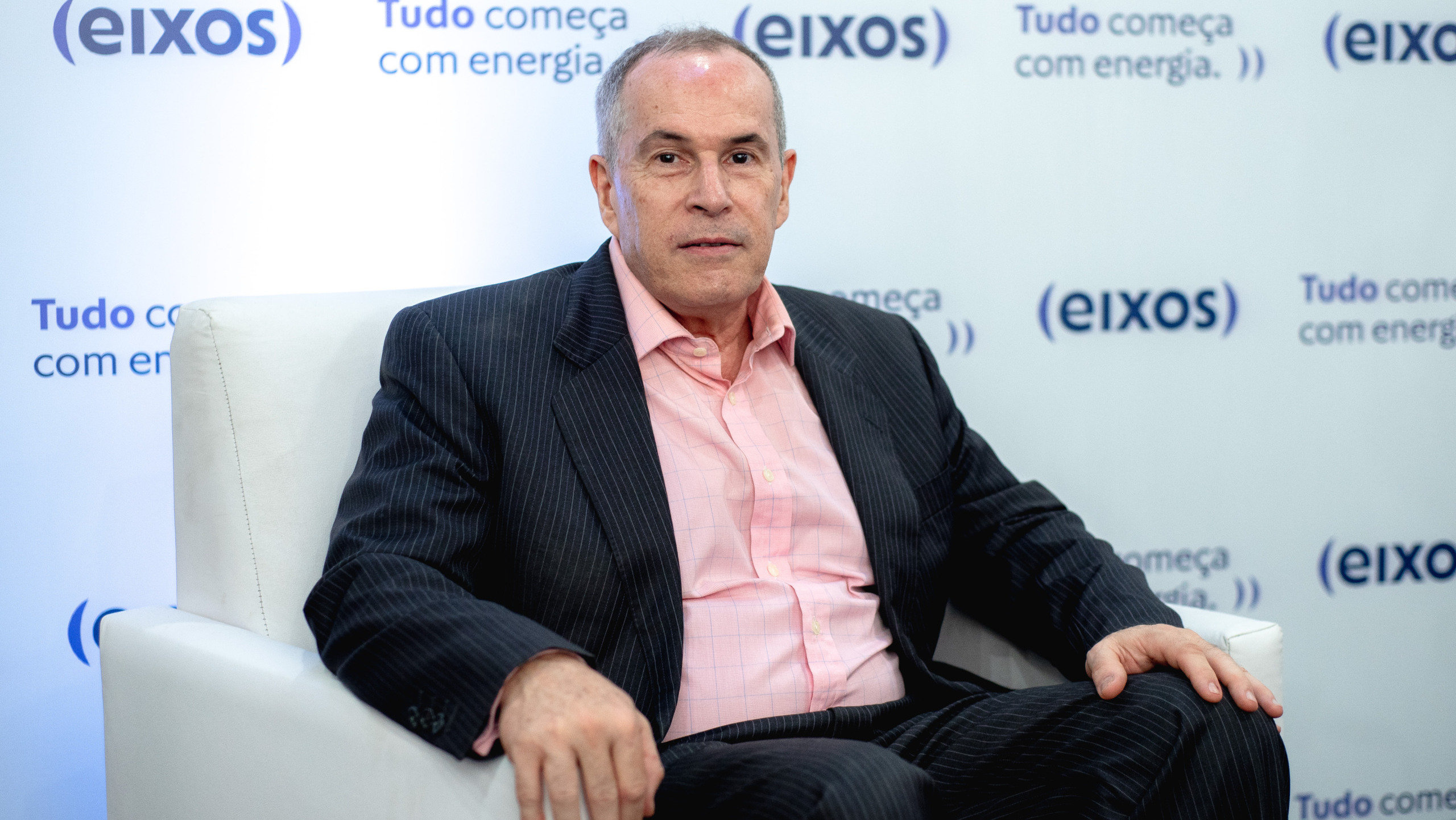 Décio Oddone, CEO da Brava Energia, em entrevista ao estúdio eixos durante a ROG.e no Rio, em 25/9/2024 (Foto Vitor Curi/eixos)