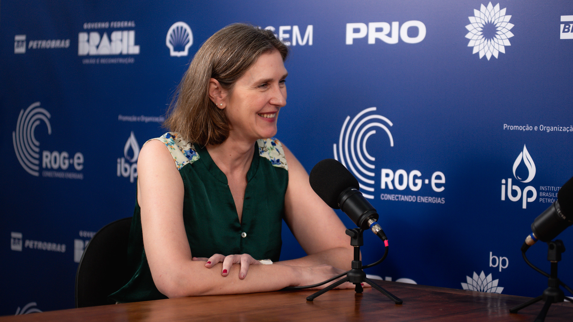 Judith Pont, diretora de Operações da Repsol Sinopec, em entrevista ao estúdio eixos na ROG.e