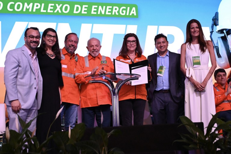 Cerimônia de Inauguração do Complexo de Energias Boaventura - Foto Ricardo BotelhoMME