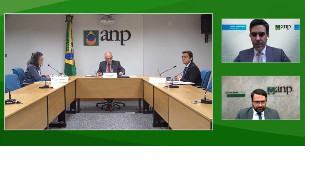 Diretoria da ANP [na imagem] interrompe transmissão de reuniões ao vivo pelo YouTube devido a cortes orçamentários (Foto Reprodução ANP)