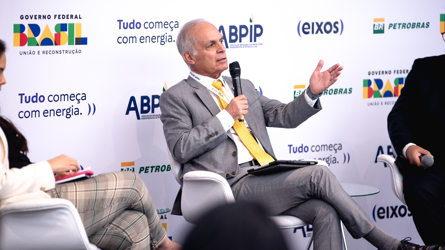 Diretor-geral da ANP, Rodolfo Saboia, no encerramento da Offshore Week 2024