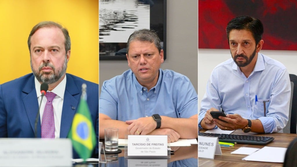 Ministro de Minas e Energia, Alexandre Silveira, governador de São Paulo, Tarcísio Freitas, e prefeito de São Paulo, Ricardo Nunes, pediram caducidade da concessão da distribuidora Enel São Paulo após apagão que deixo mais de um milhão de pessoas sem energia elétrica.