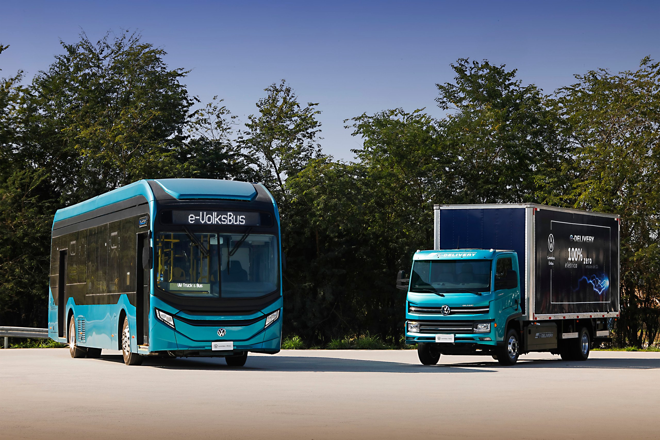 Caminhão e ônibus elétricos da Volkswagen