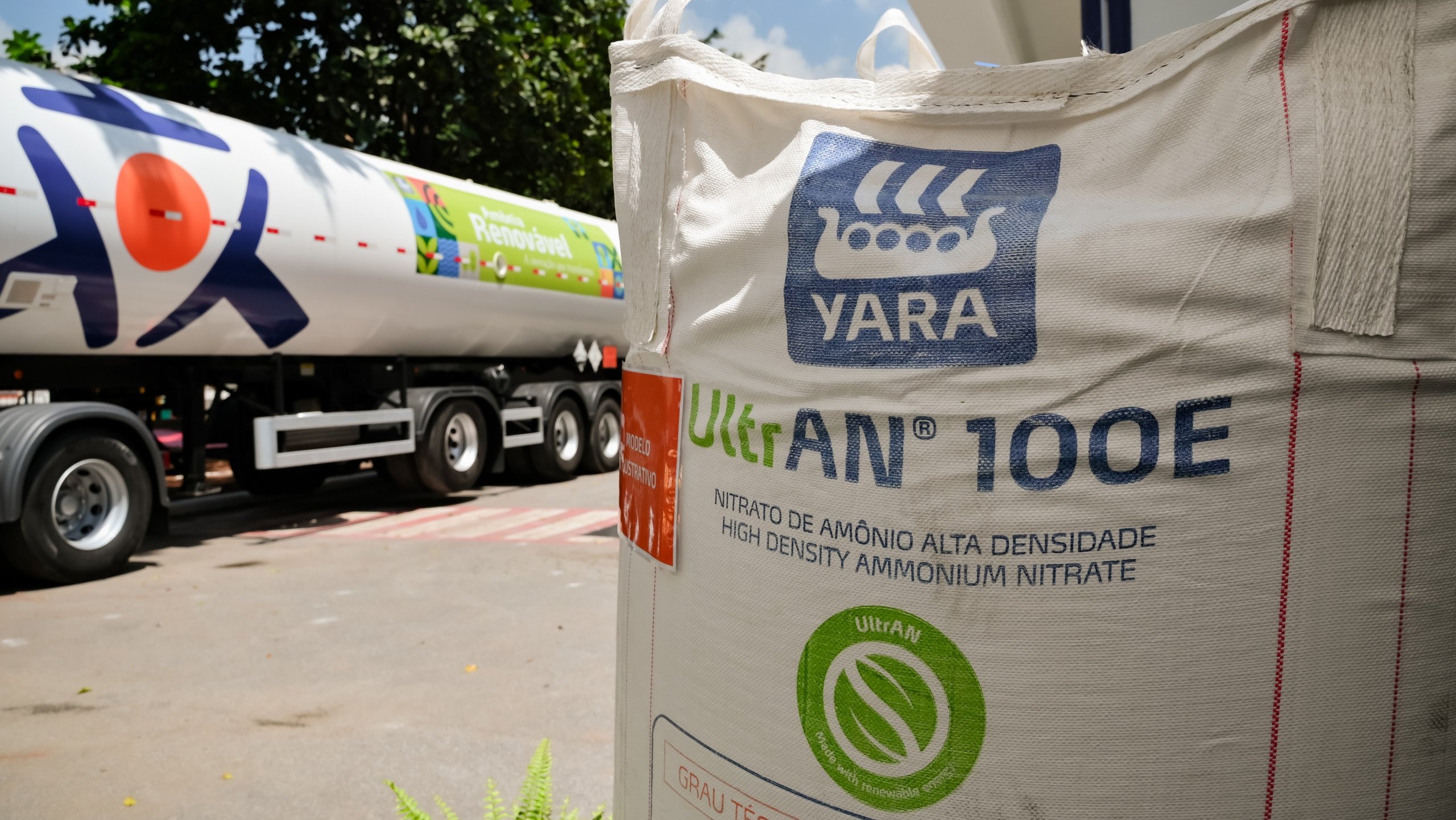 Yara inicia produção de amônia renovável utilizando biometano (Foto Diego Feletti/Yara)