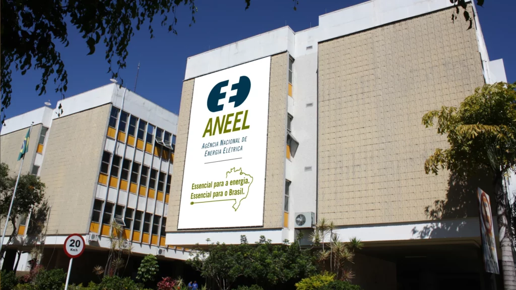 Fachada da sede da AneelFachada da sede da Aneel, em Brasília, DF (Foto Divulgação)