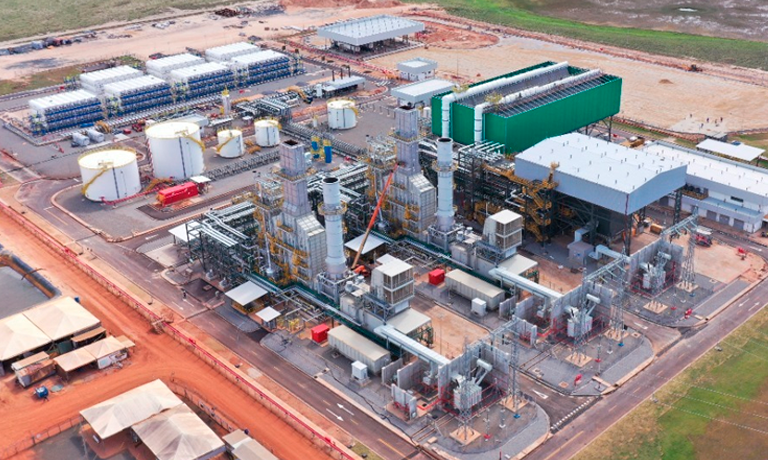 Usina Termelétrica Jaguatirica II da Eneva, localizada em Boa Vista/RR (Foto Aneel)