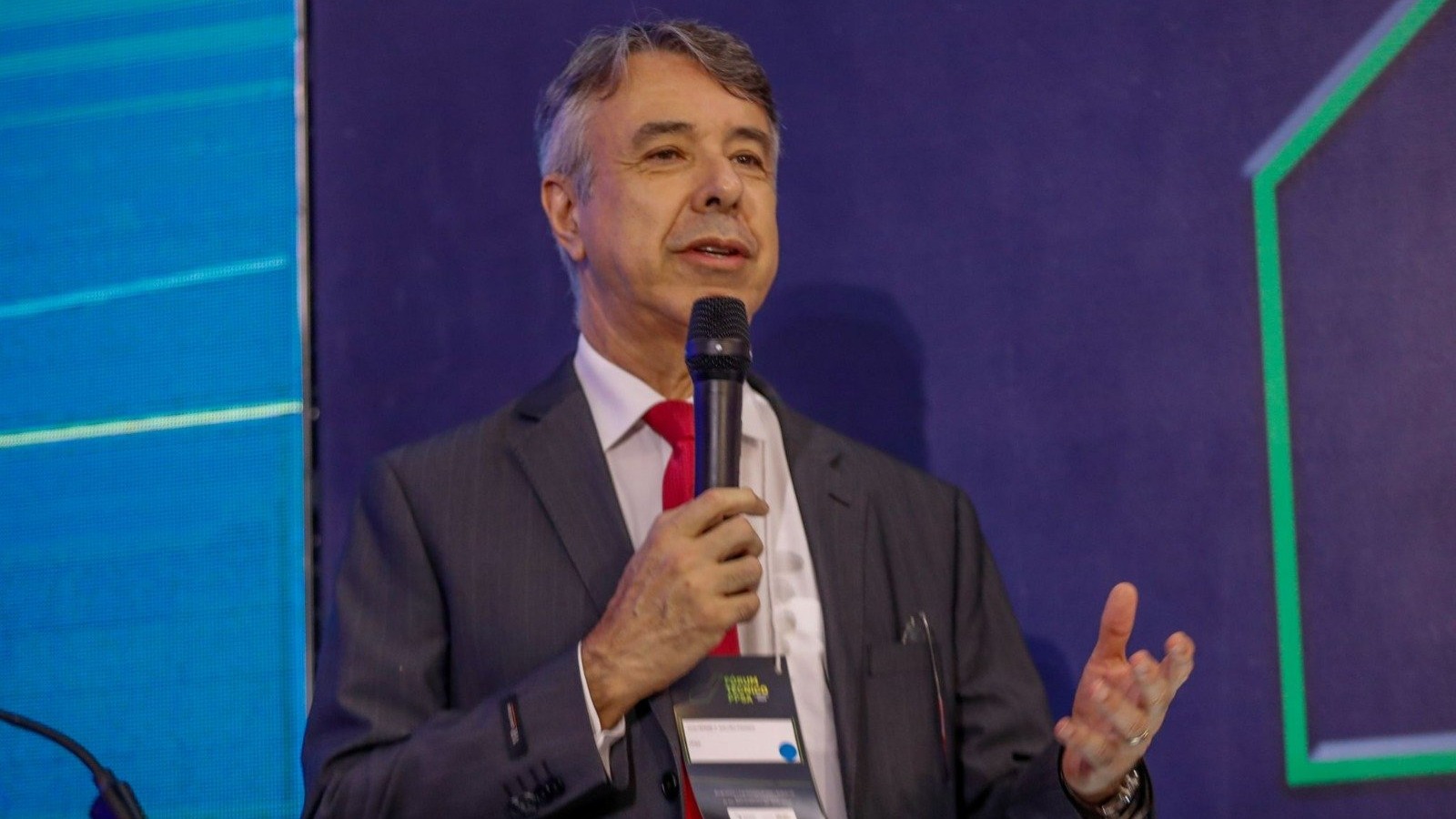 Guilherme França, superintendente de Comercialização da PPSA, durante o Fórum Técnico da PPSA, no Rio de Janeiro, em 5/12/2024 (Foto Marcelo de Jesus/PPSA)