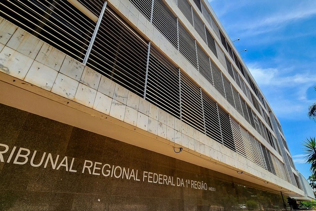 Fachada da sede do Tribunal Regional Federal da 1ª Região (Foto Rafa Neddermeyer/Agência Brasil)