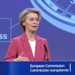 Ursula von der Leyen apresenta nova estratégia para a indústria europeia/ Imagem: EBS - European Broadcasting Service