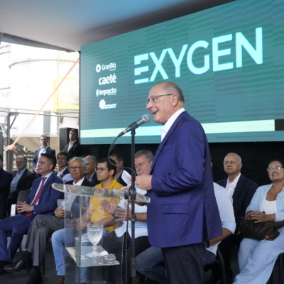 27-01-2025 Vice Presidente da República Geraldo Alckmin durante Cerimônia de Inauguração e Lançamento do Projeto de Expansão EXYGEN em São Miguel dos Campos AL. Foto - Cadu Gomes:VPR