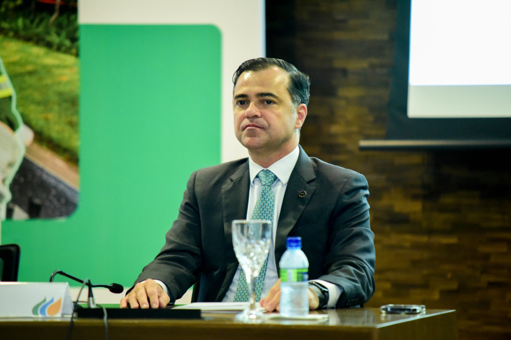 Sandoval Feitosa, diretor-geral da Aneel, participa da formatura da 15ª Turma da Escola de Eletricistas de Brasília, em 31/5/2023 (Foto Michel Jesus/Aneel)