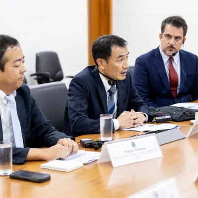 Reunião do MDIC com JBIC (Foto Divulgação MDIC)