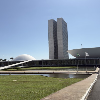 Fachada do Congresso Nacional, inaugurada em 1960 (Foto Leonardo Sá/Agência Senado)