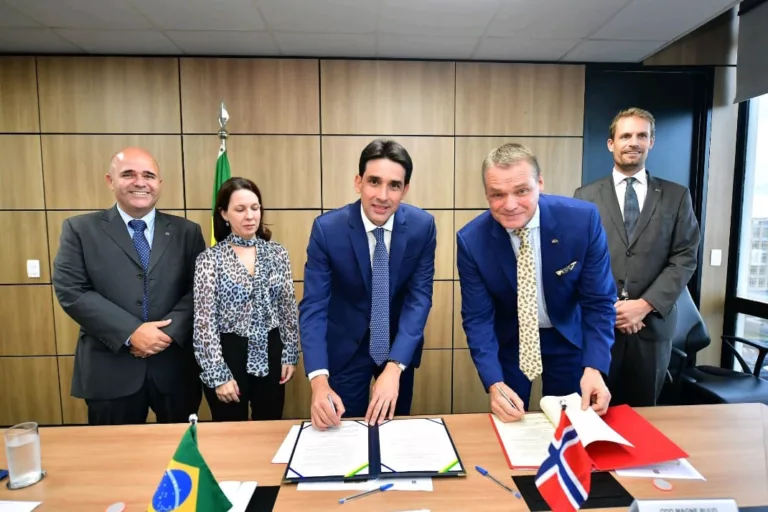 Brasil e Noruega assinam acordo para corredores marítimos sustentáveis | Foto: Divulgação