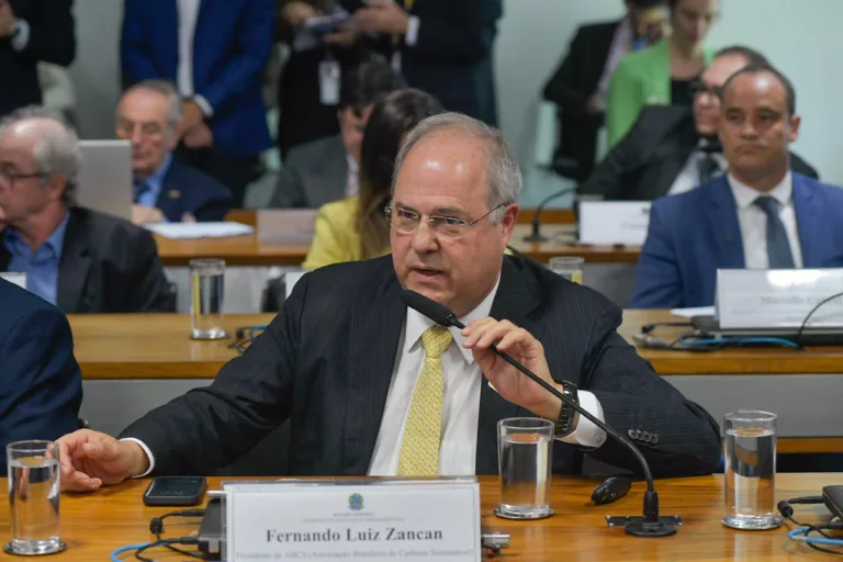 O presidente da ABCS, Fernando Luiz Zancan (Foto: Geraldo Magela/Agência Senado)