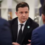 Participação do presidente da Ucrânia, Volodymyr Zelensky, na COP26 em Glasgow, no Reino Unido, em 1-11-2021 (Foto Presidente da Ucrânia)