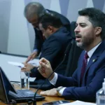 Marcos Rogério participa de reunião da CCJ no Senado para discutir a demarcação de terras indígenas, em 20/9/2023 (Foto Lula Marques/Agência Brasil)