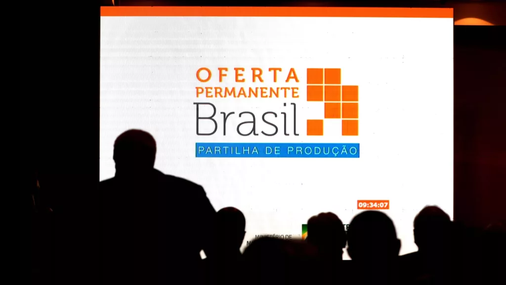 Primeiro Ciclo da Oferta Permanente de Partilha da Produção (OPP) do pré-sal, no Hotel Windsor Guanabara, centro do Rio, em 16/12/2022 (Foto Tânia Rêgo/Agência Brasil)