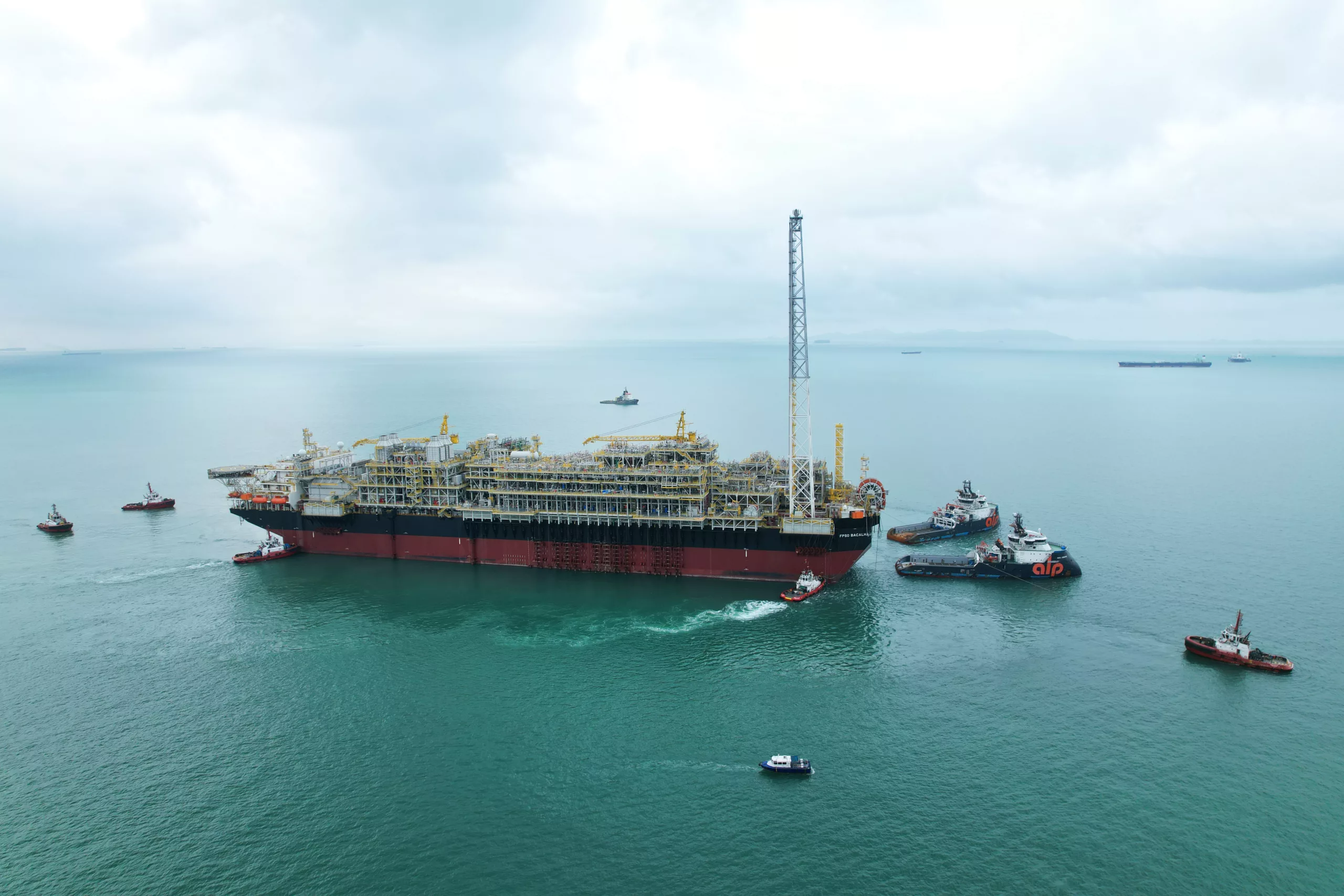 FPSO de Bacalhau, que vai produzir no campo operado pela Equinor no pré-sal da Bacia da Santos. Foto: Divulgação