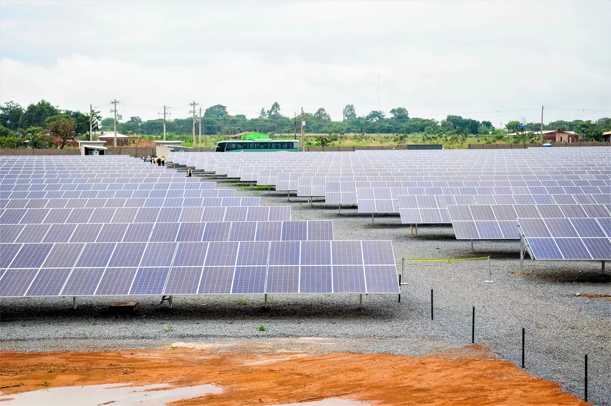 Usina solar no Distrito Federal (Foto: Lúcio Bernardo Jr/ Agência Brasília)