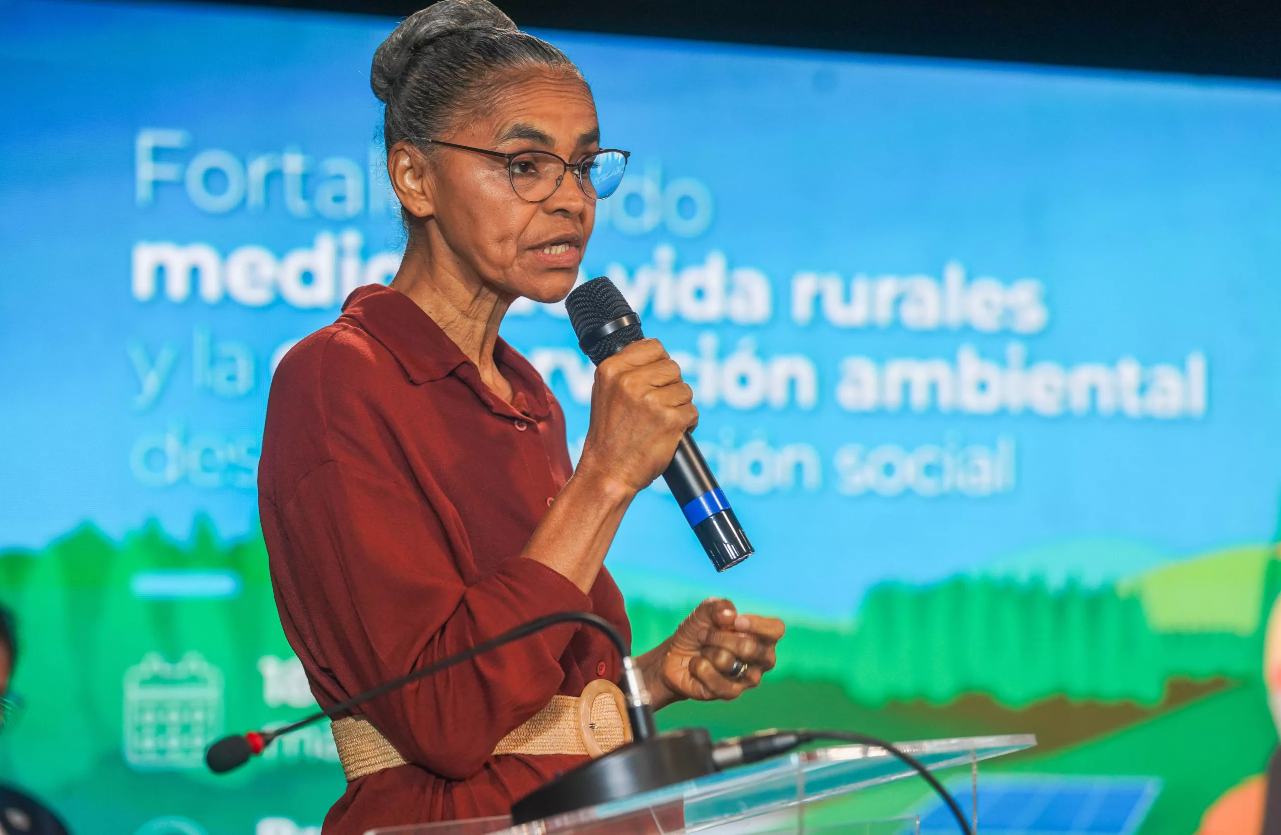 Ministra do Meio Ambiente e Mudança do Clima, Marina Silva | Foto: Rogério Cassimiro/MMA