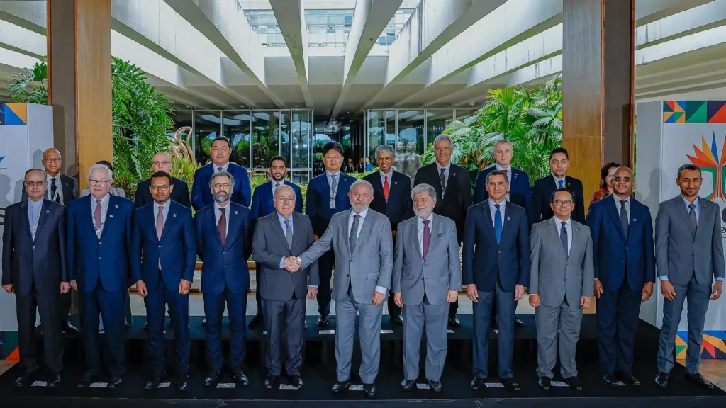 Abertura da Primeira Reunião de Sherpas da presidência brasileira do Brics (Foto Ricardo Stuckert/PR)