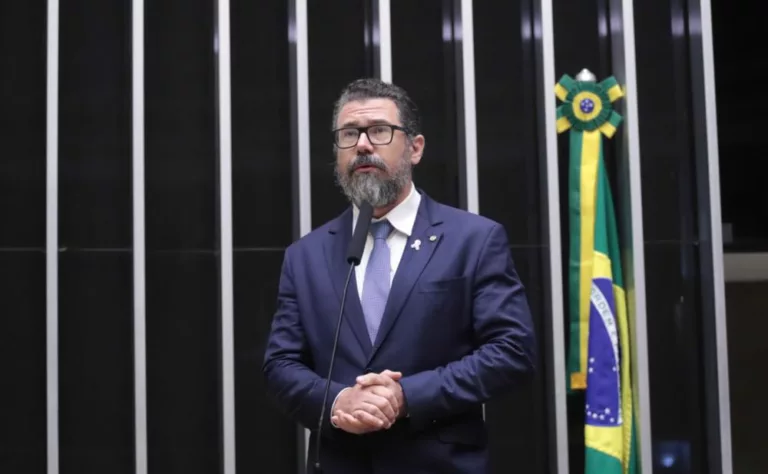 Deputado Marcos Pollon (PL/MS) em sessão na Câmara. Foto: Kayo Magalhães/Câmara dos Deputados