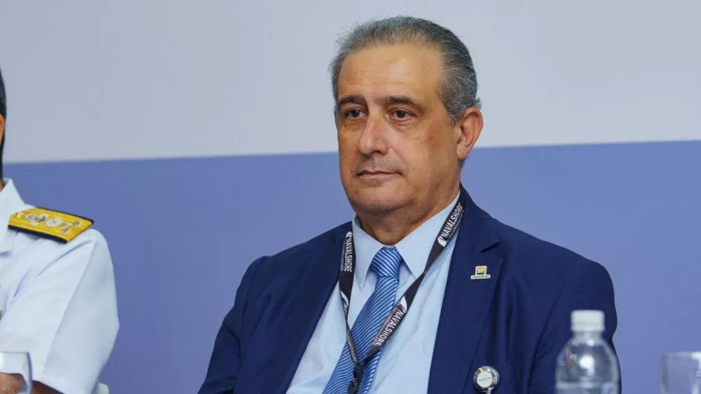 Sergio Bacci, presidente da Transpetro, subsidiária da Petrobras (Foto Navalshore 2023)