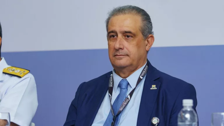 Sergio Bacci, presidente da Transpetro, subsidiária da Petrobras (Foto Navalshore 2023)