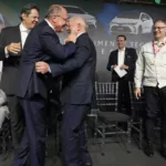 Lula, Alckmin e Haddad durante visita à fábrica da Toyota em Sorocaba (SP), em 18 de março de 2025 (Foto Cadu Gomes/VPR)