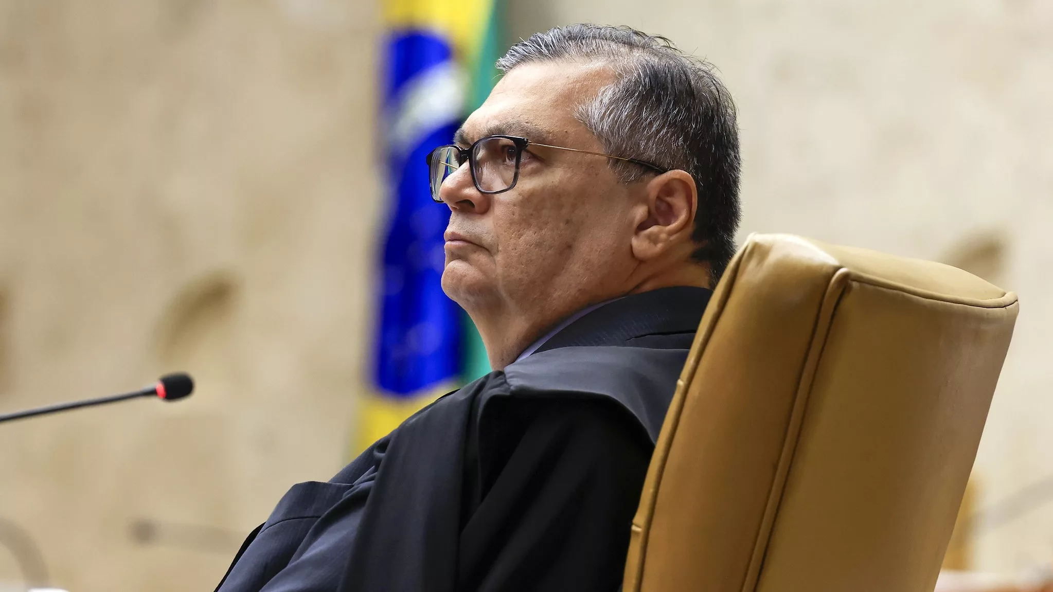 Flávio Dino participaa de sessão plenária do STF, em 27/2/2025 (Foto Rosinei Coutinho/STF)