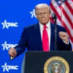 Presidente Trump discursa na Conferência de Ação Política Conservadora (CPAC), em 22 de fevereiro de 2025 (Foto Casa Branca Oficial)