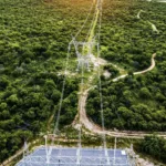 Aerogeradores conectados &agrave; rede de transmiss&atilde;o no complexo e&oacute;lico Chafariz, da Neoenergia, em Santa Luzia, na Para&iacute;ba (Foto Divulga&ccedil;&atilde;o)