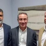 Luís Menezes, Antônio Guimarães e César Ramos, sócios da BBGB (Foto: Divulgação)