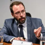 Diretor do Departamento de Gás Natural do MME, Marcello Weydt, defende Pacto pela Harmonização no setor de gás, durante reunião da CAE no Senado (Foto Jefferson Rudy/Agência Senado)