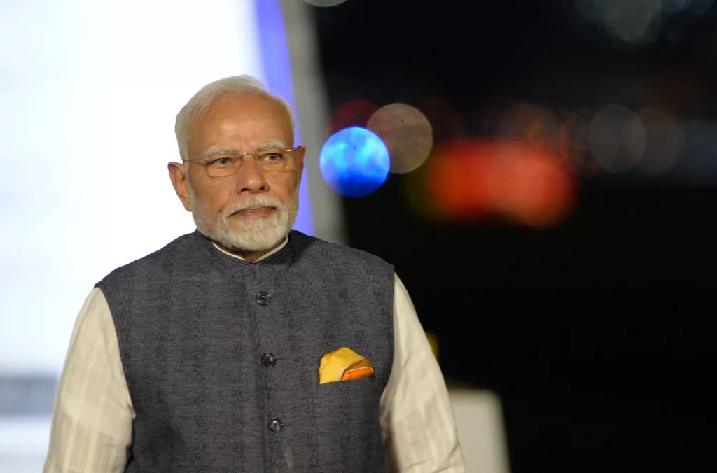 Primeiro-ministro da Índia, Narendra Modi. Foto: Alex Ferro/G20