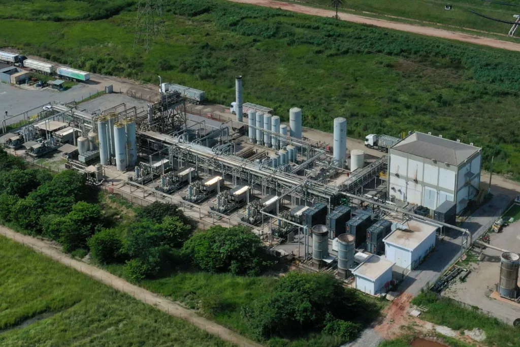Planta de Seropédica será a primeira de gás carbônico verde no país (Foto: Ricardo Zinner)