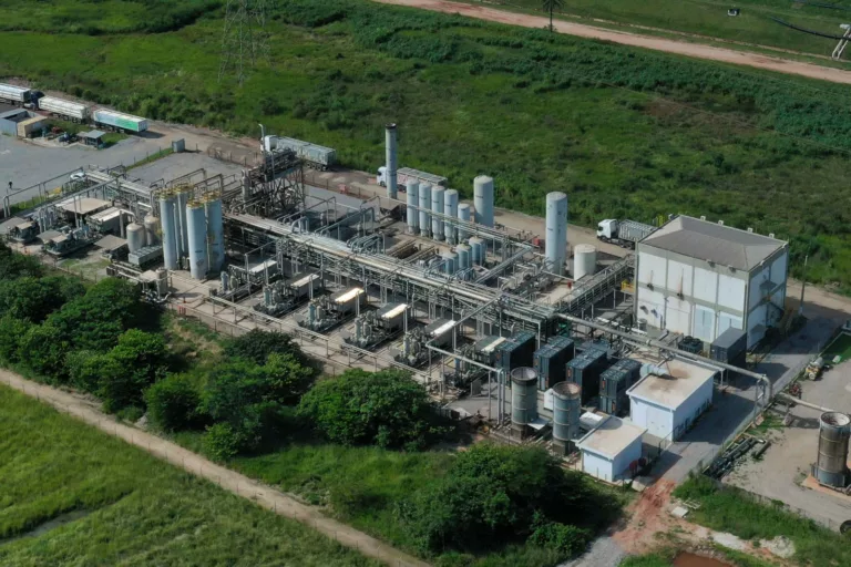 Planta de Seropédica será a primeira de gás carbônico verde no país (Foto: Ricardo Zinner) Planta de Seropédica será a primeira de gás carbônico verde no país (Foto: Ricardo Zinner)