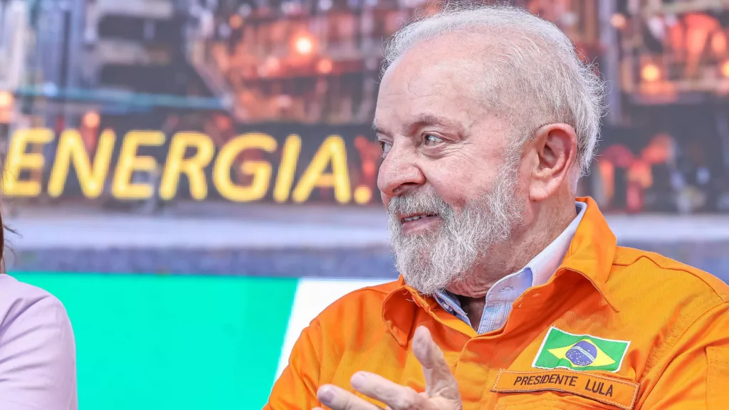 Lula durante cerimônia de retomada das obras da Rnest, em Ipojuca (PE), no Suape, em 18 de janeiro de 2024 (Foto Ricardo Stuckert/PR)