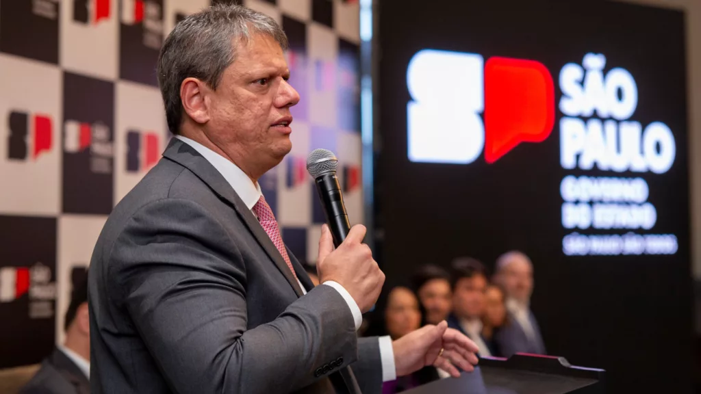 Tarcísio de Freitas, governador de São Paulo (Foto Mônica Andrade/Governo do Estado de SP)