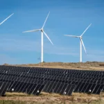 Primeira usina híbrida eólica-solar na Espanha (Foto Divulgação EDPR)
