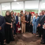 A ministra do Meio Ambiente e Mudança do Clima, Marina Silva, durante encontro com Hugo Motta na presidência da Câmara dos Deputados

Local: Câmara dos Deputados (Foto: Rogério Cassimiro/ MMA)