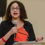 Ministra da Ciência, Tecnologia e Inovação, Luciana Santos, participa da Reunião Científica para o Desenvolvimento Sustentável da Amazônia, nos Diálogos Amazônicos – evento preparatório à Cúpula da Amazônia (Foto Luara Baggi/MCTI)
