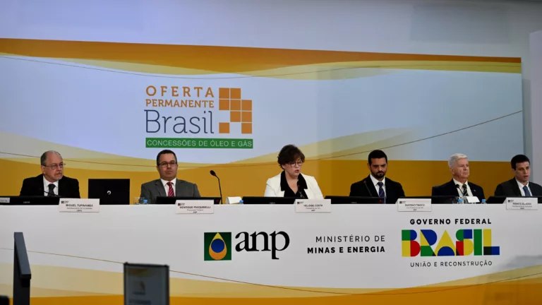 Leilão de petróleo da 5ª Oferta Permanente de Concessão (OPC) realizado pela ANP, no Rio de Janeiro, em 17 de junho de 2025 (Foto Juliana Rezende/eixos)